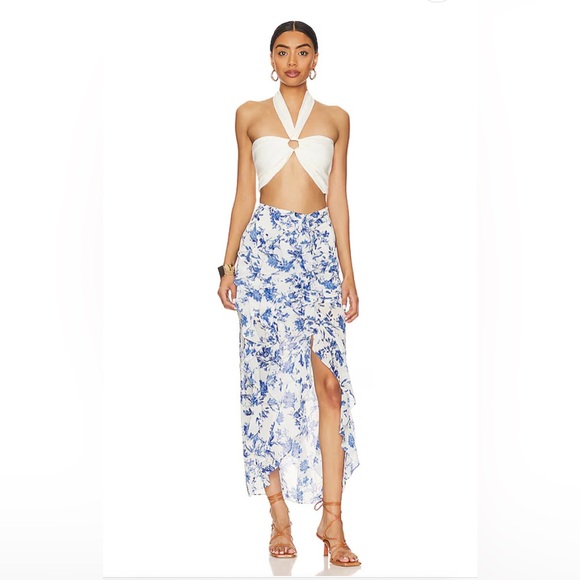 Flounce Around Maxi Skirt - Picture 4 of 4